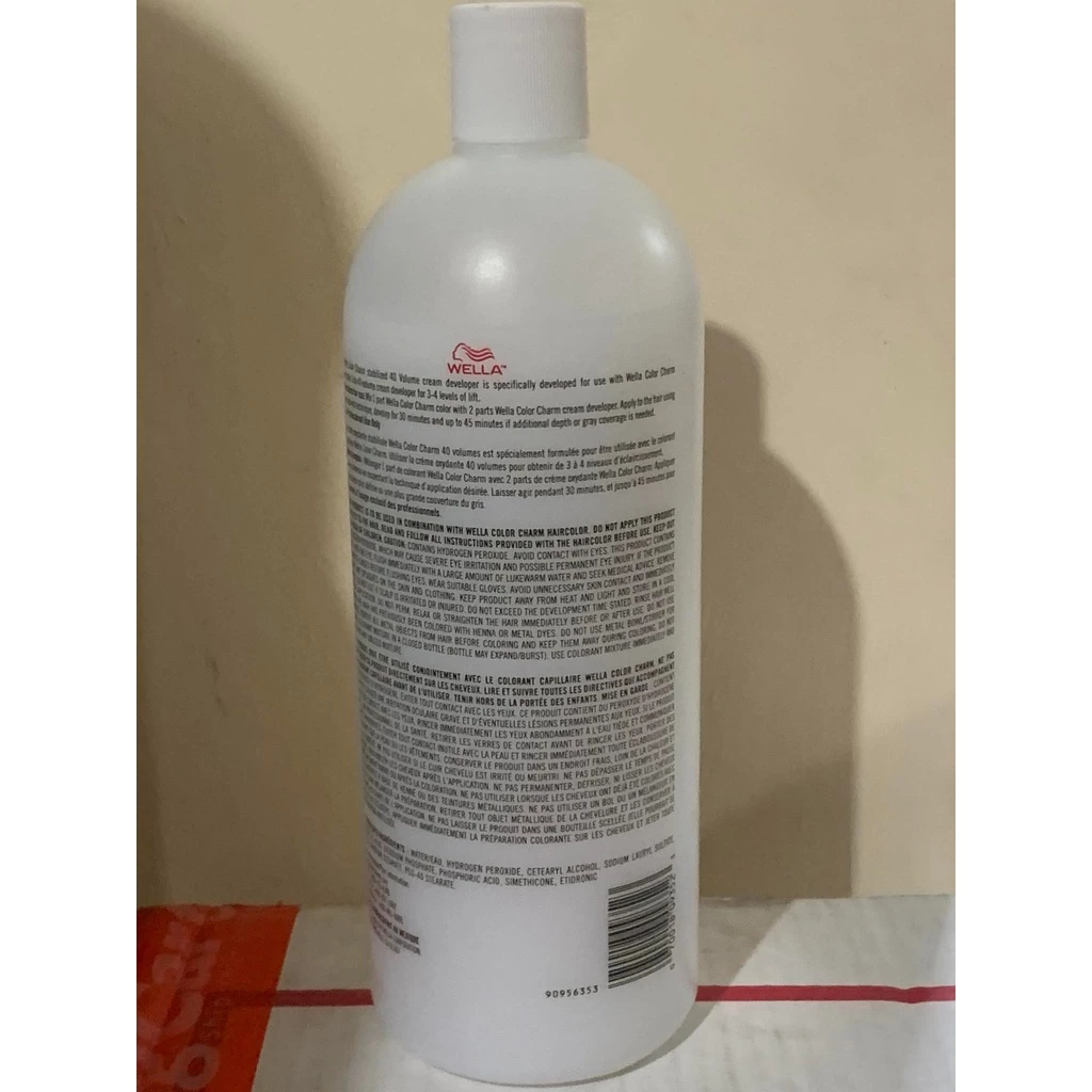 Wella Color charm Cream Developer 10, 20 & 40 vol - Image 3