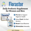 FREE SHIPPING Florastor Daily Probiotic Supplement for Women and Men 50 vegetarian capsules
