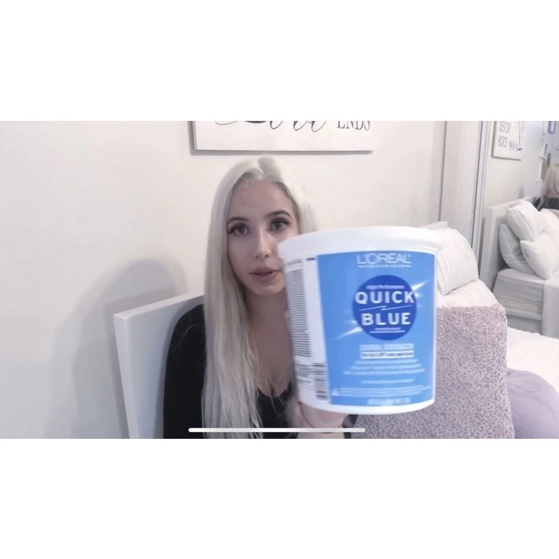 L’oreal Quick Blue Bleach Extra Strength Tub 454g - Image 3