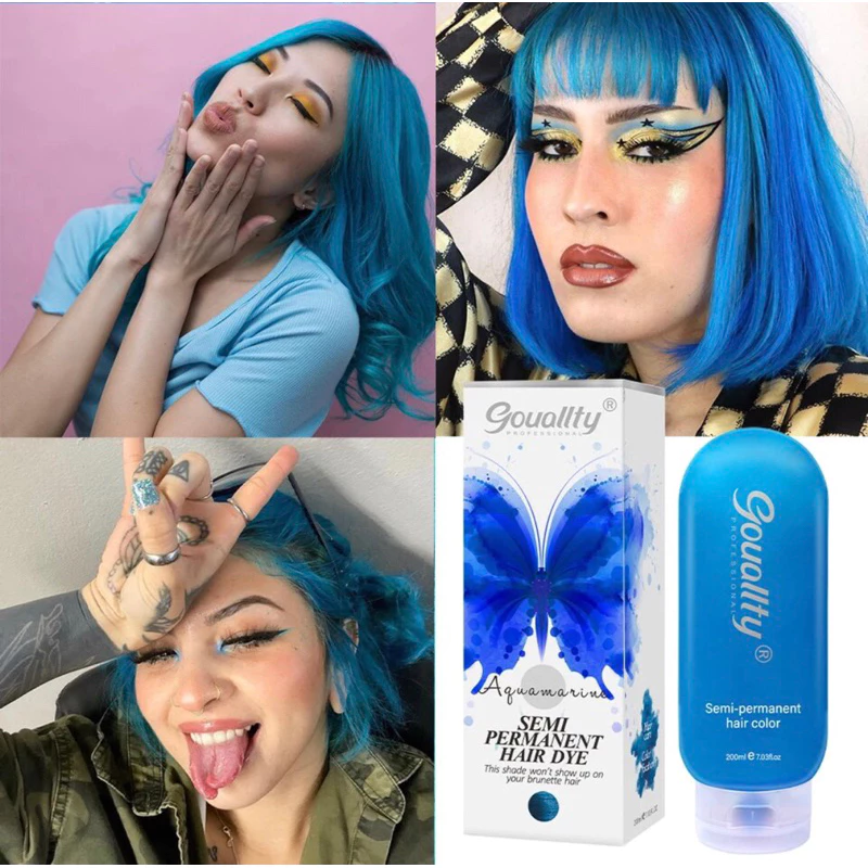 Gouallty Semi Permanent Hair Color 200ml/7.2oz Vegan same as Arctic Fox - Image 5