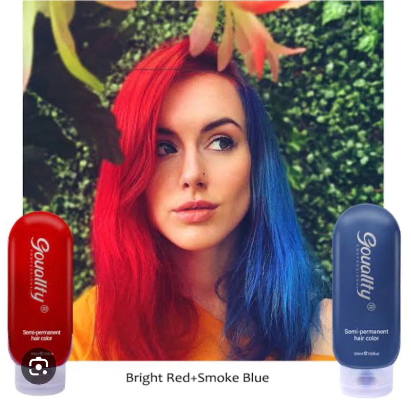 Gouallty Semi Permanent Hair Color 200ml/7.2oz Vegan same as Arctic Fox - Image 7