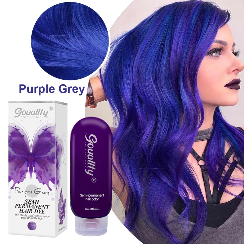 Gouallty Semi Permanent Hair Color 200ml/7.2oz Vegan same as Arctic Fox - Image 4