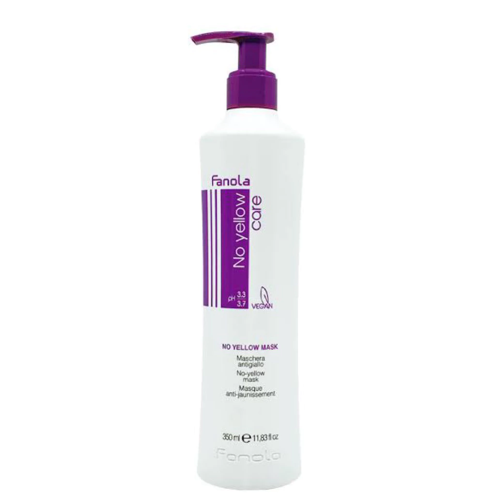 Fanola No Yellow & No Orange Shampoo and Mask 350ml & 1000ml Sealed Bottles - Image 3