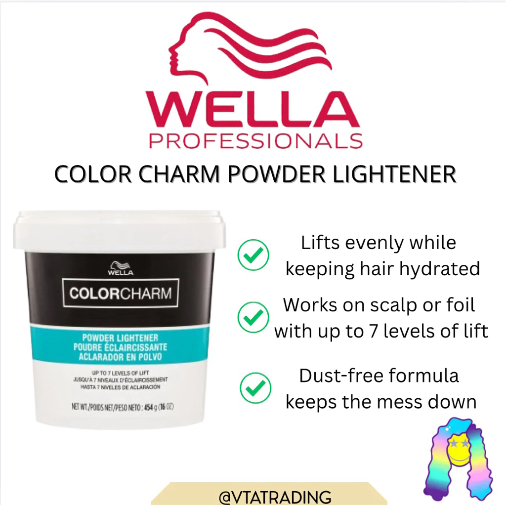 Wella ColorCharm Powder Bleach Lifts up to 7 levels