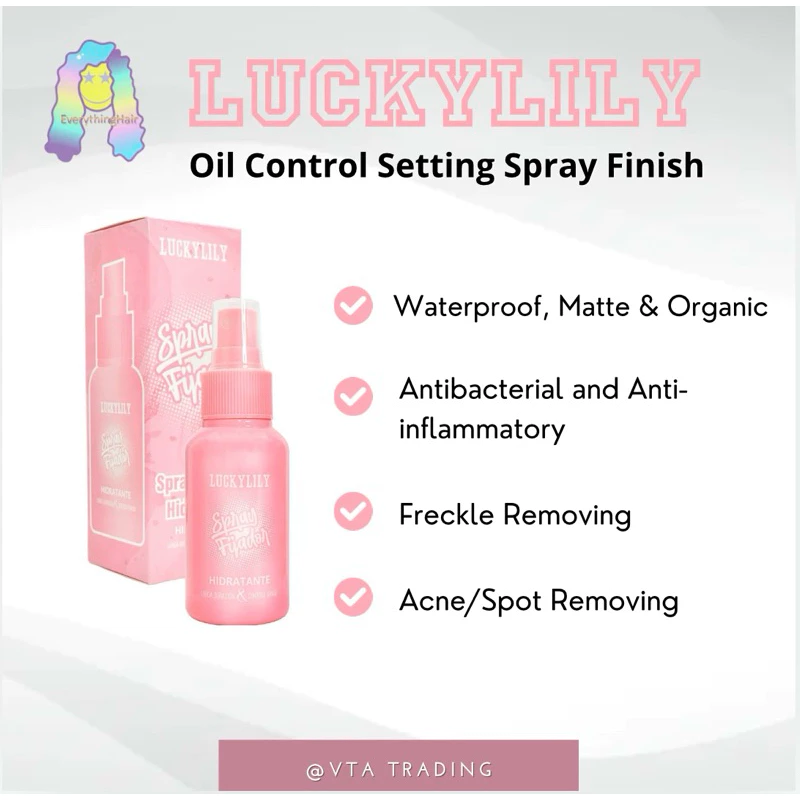 Matte Makeup Setting Spray Hydrating Oil Control by Luckylily