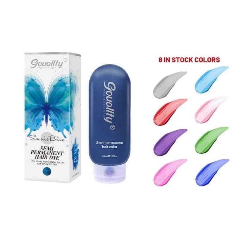 Gouallty Semi Permanent Hair Color 200ml/7.2oz Vegan same as Arctic Fox - Image 8