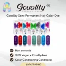 Gouallty Semi Permanent Hair Color 200ml/7.2oz Vegan same as Arctic Fox
